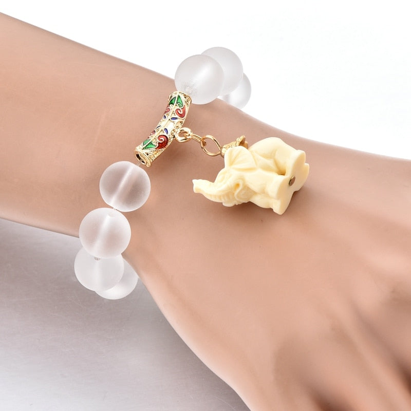 Natural opal beads bracelets crystal fashion women bracelet