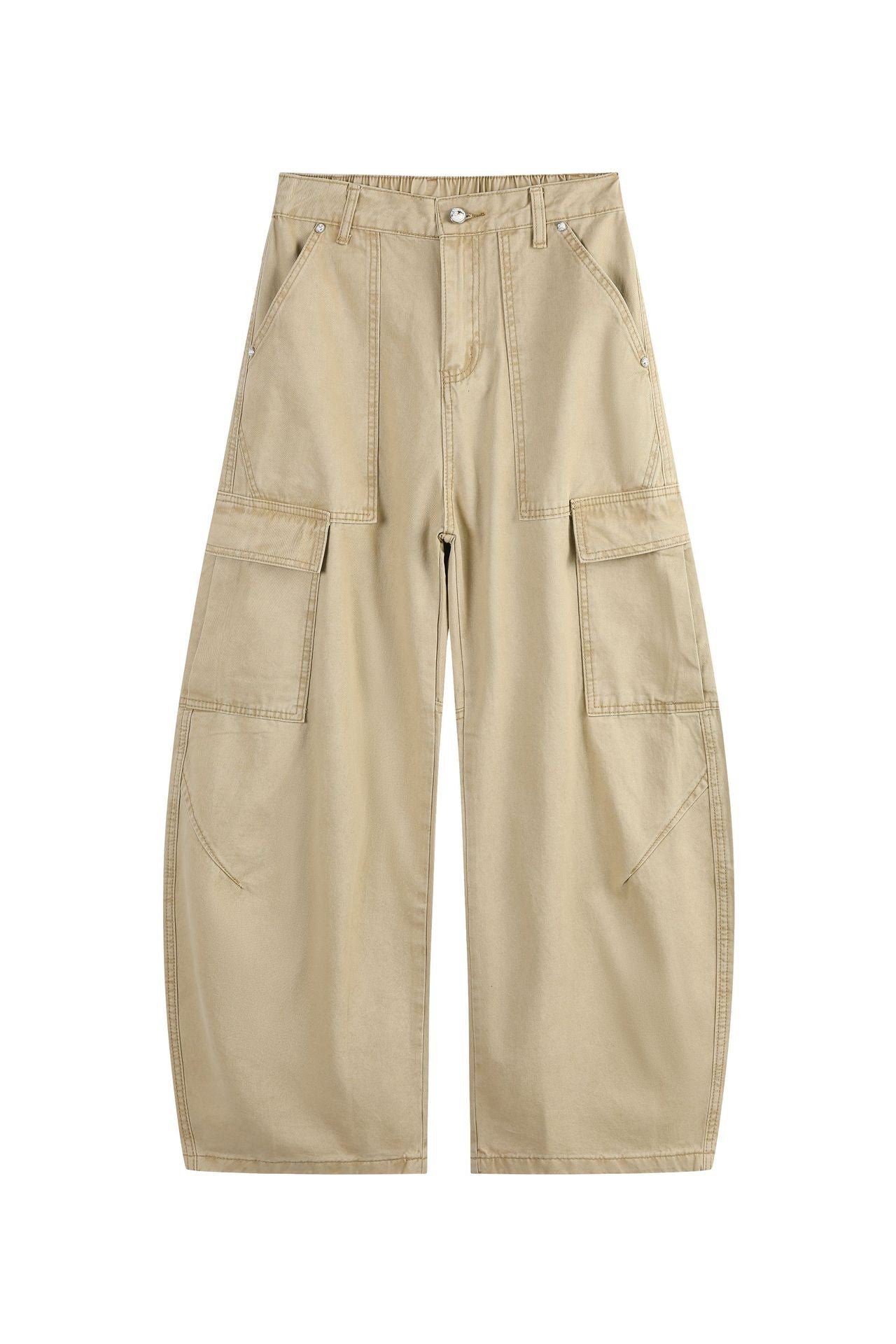 Side pocket straight leg work pants